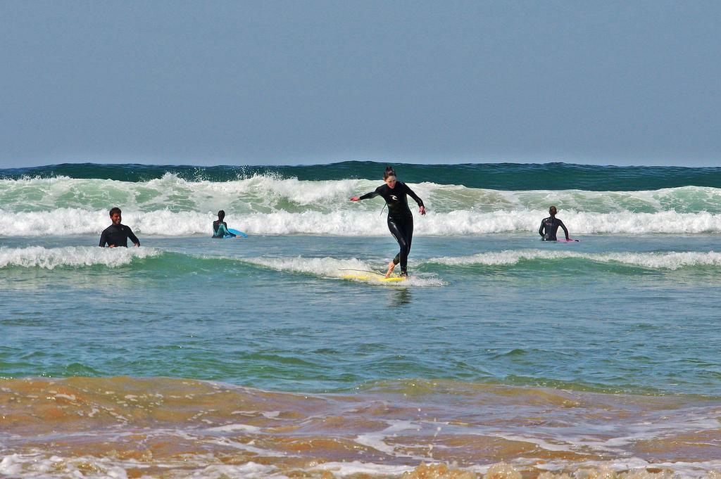 Zen Surf Beach House Hotel Aourir Eksteriør billede