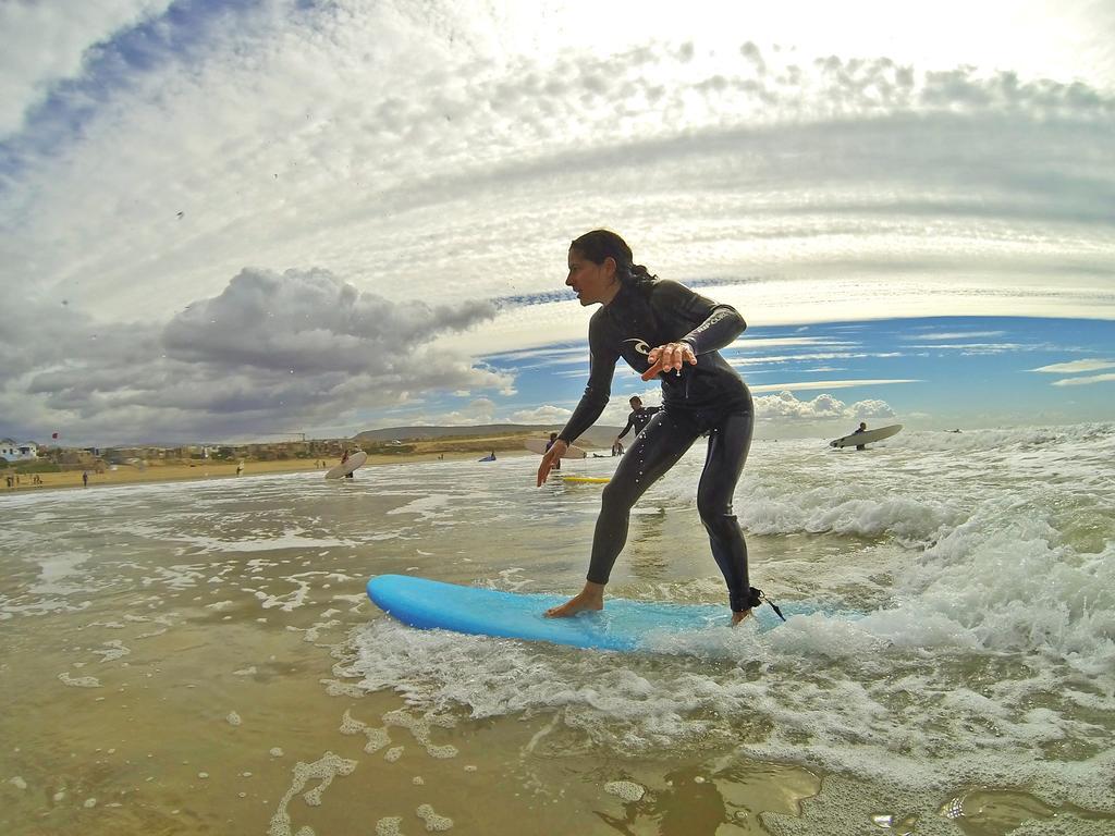 Zen Surf Beach House Hotel Aourir Eksteriør billede